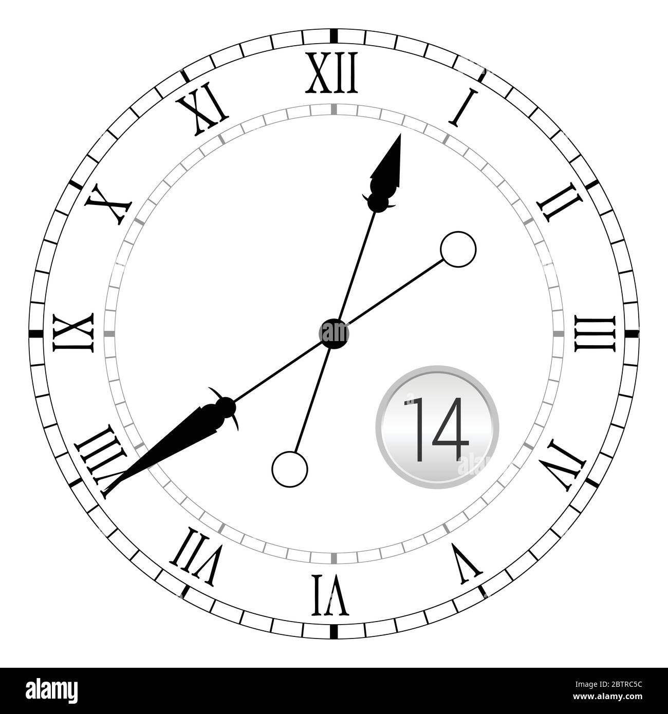 clock antique black art vector Stock Vector Image & Art - Alamy