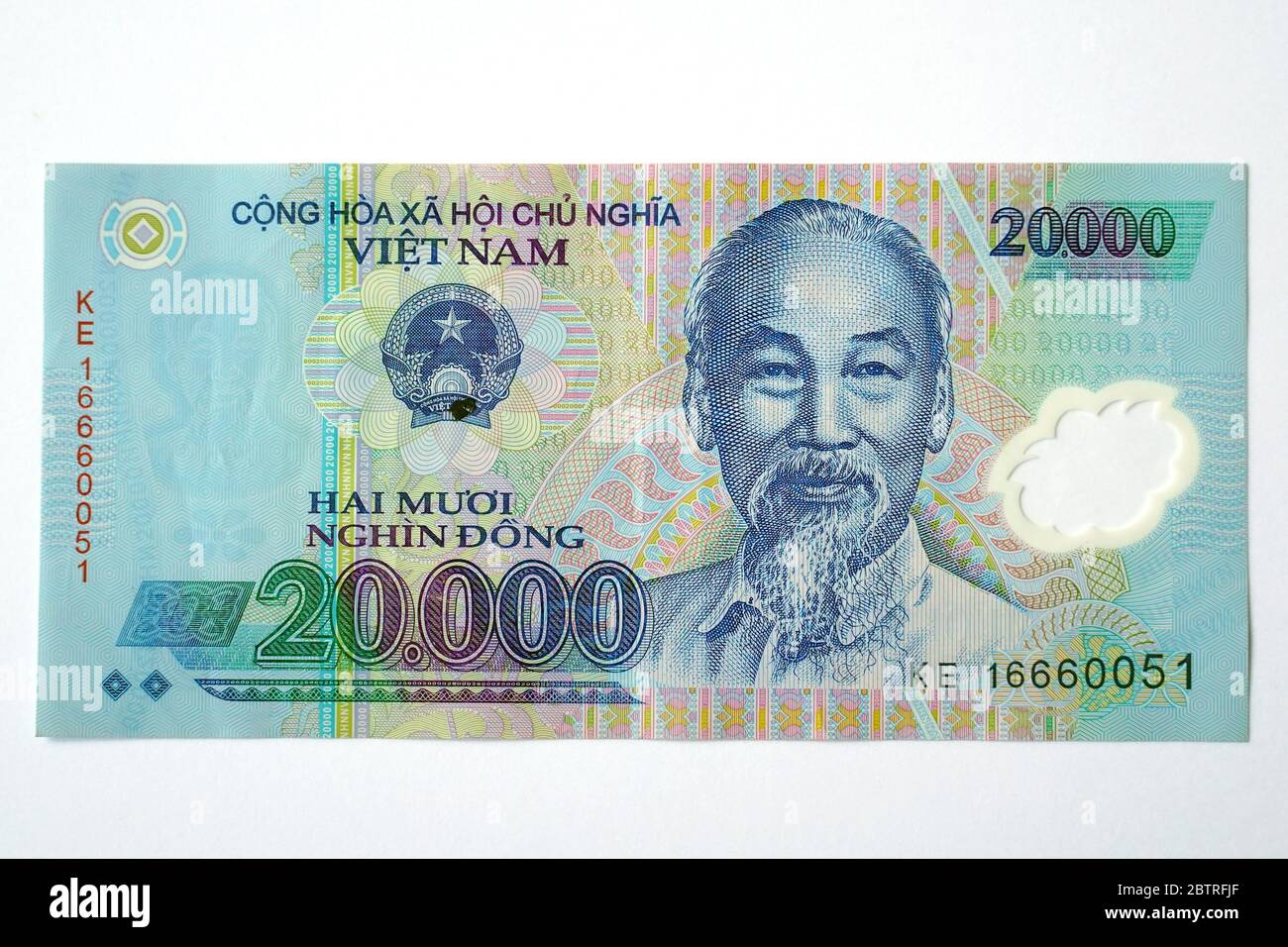 twenty thousand dongs, Vietnamese đồng, Vietnamesischer Dong, VND