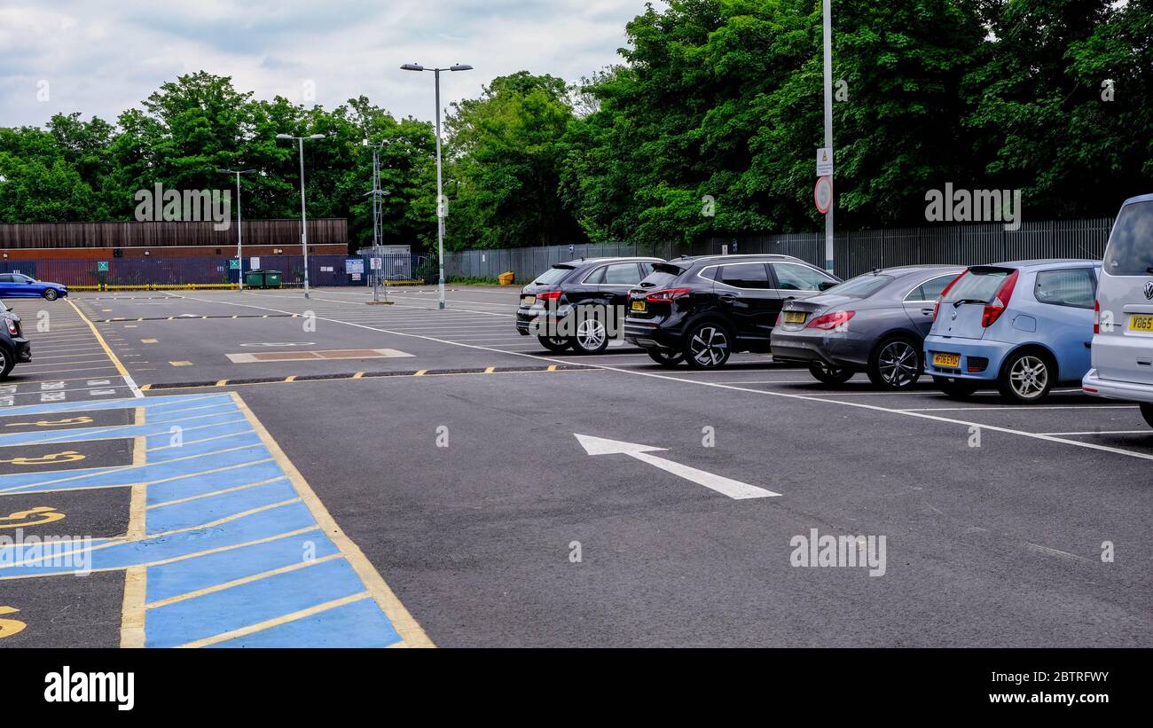 Car park empty south london hi-res stock photography and images - Alamy