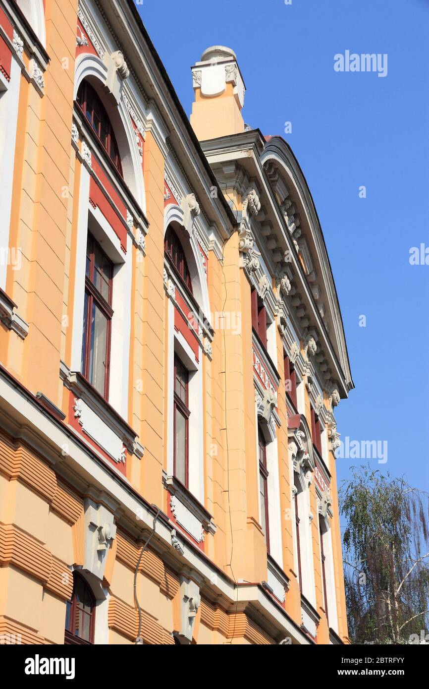 Lucian Blaga National Theatre - Monumental Building In Cluj Napoca ...