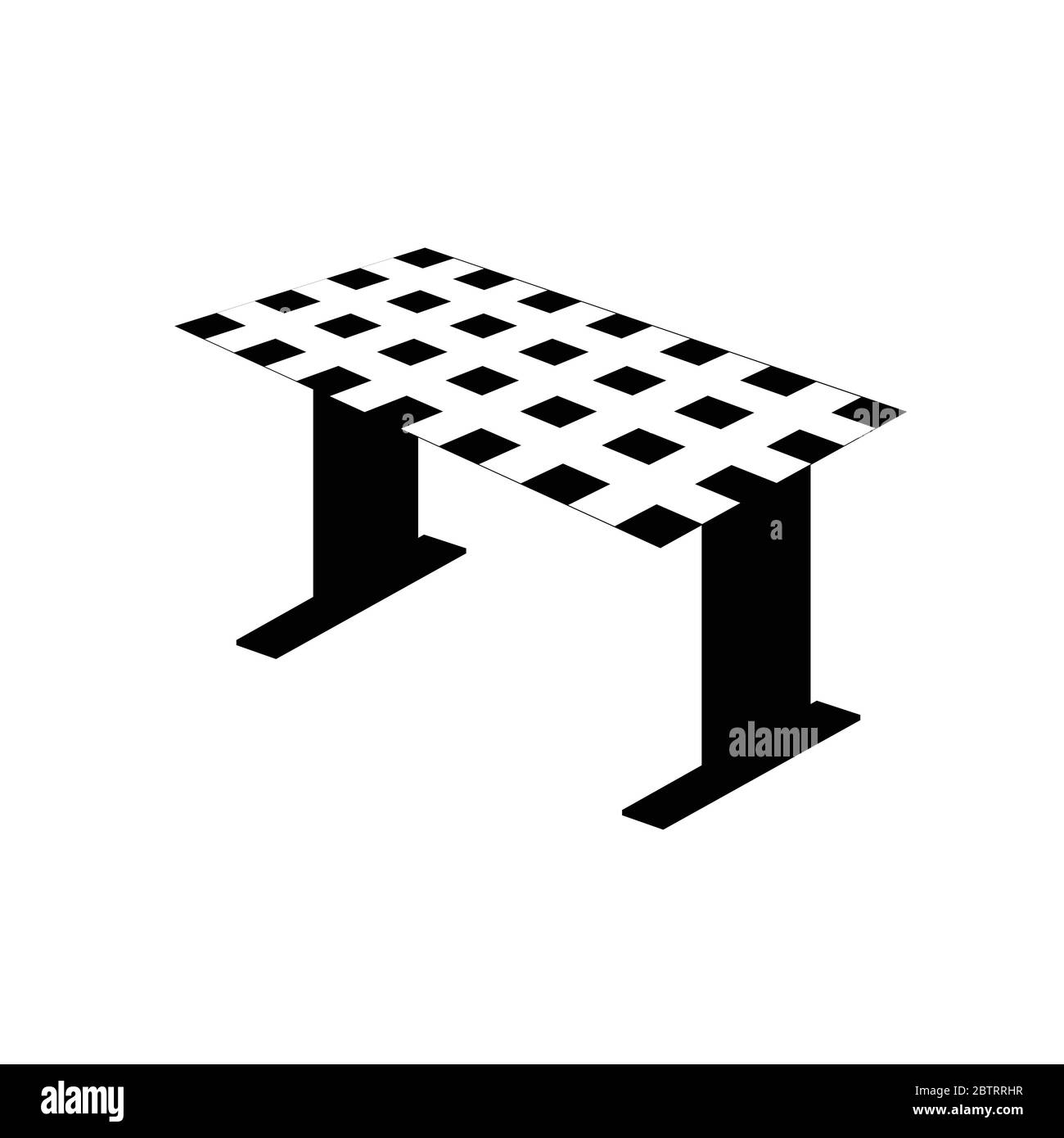 table black and white vector illustration Stock Vector Image & Art - Alamy
