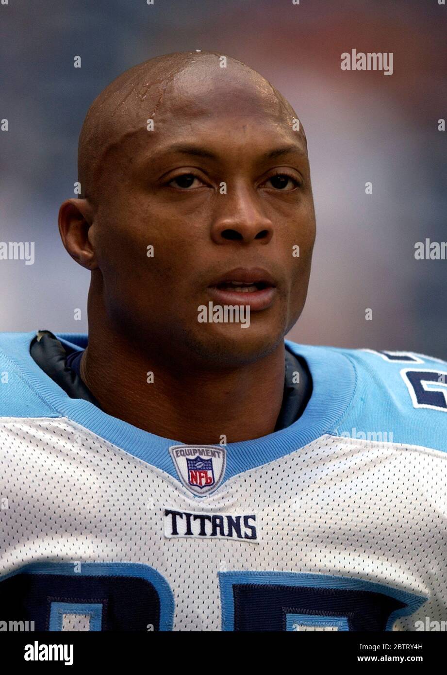 Tennessee Titans running back Eddie George during 27-24 victory over the  Houston Texans at Reliant Stadium in Houston on Sunday, Dec. 21, 2003.  Photo via Credit: Newscom/Alamy Live News Stock Photo - Alamy