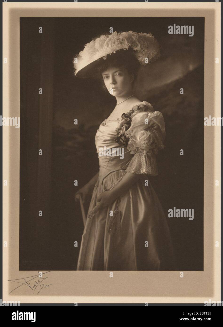 Alice Roosevelt Longworth Stock Photo - Alamy