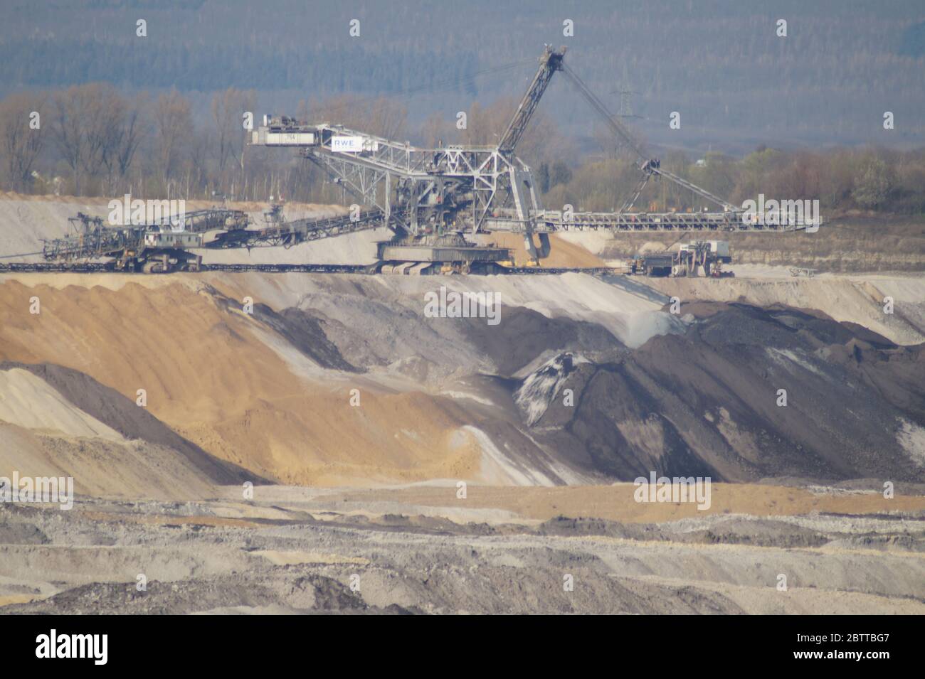 Tagebau Inden Stock Photo