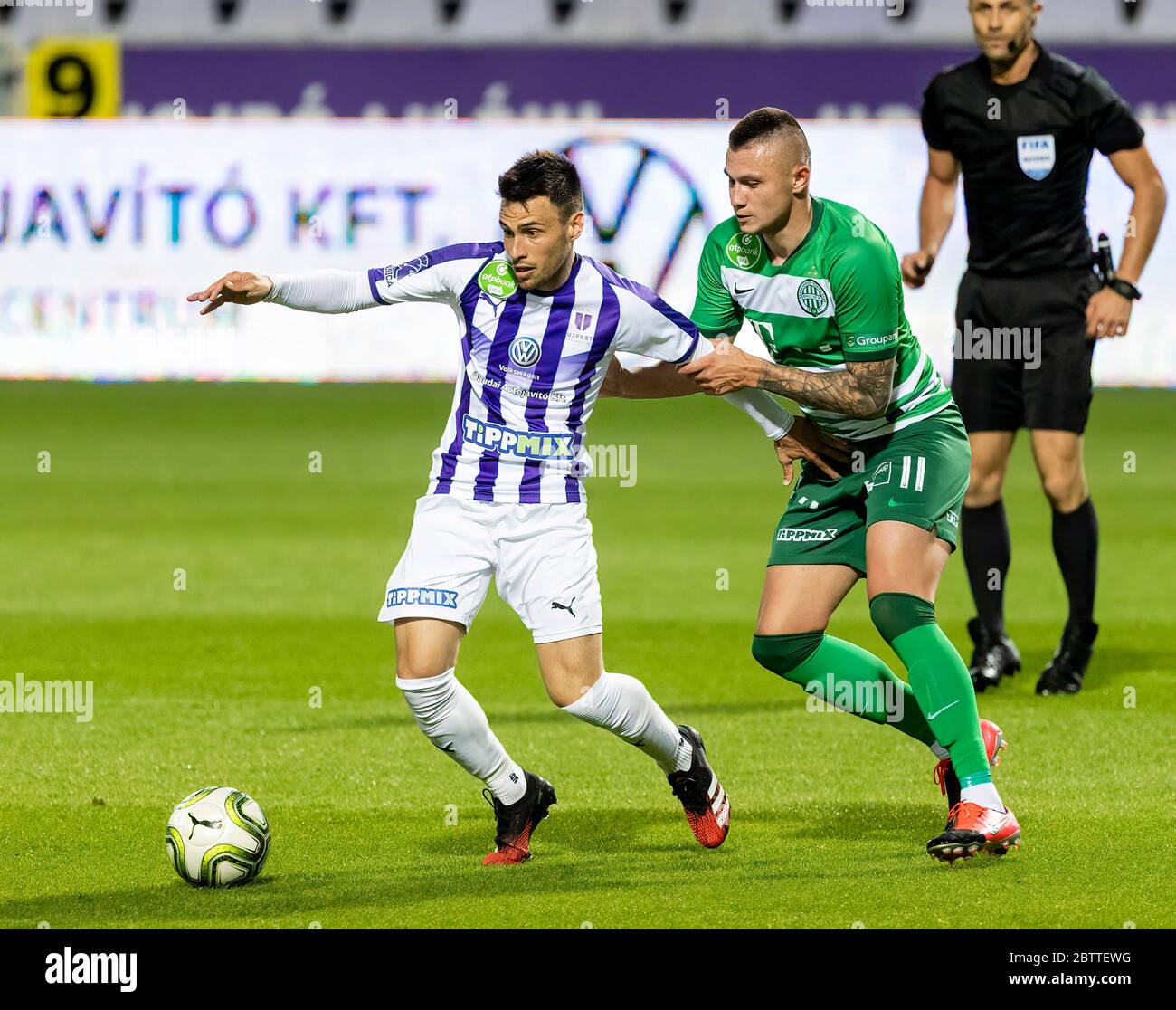 Ferencvarosi TC V Ujpest FC - Hungarian OTP Bank Liga 1-0 Editorial Image -  Image of hungary, competition: 187766750