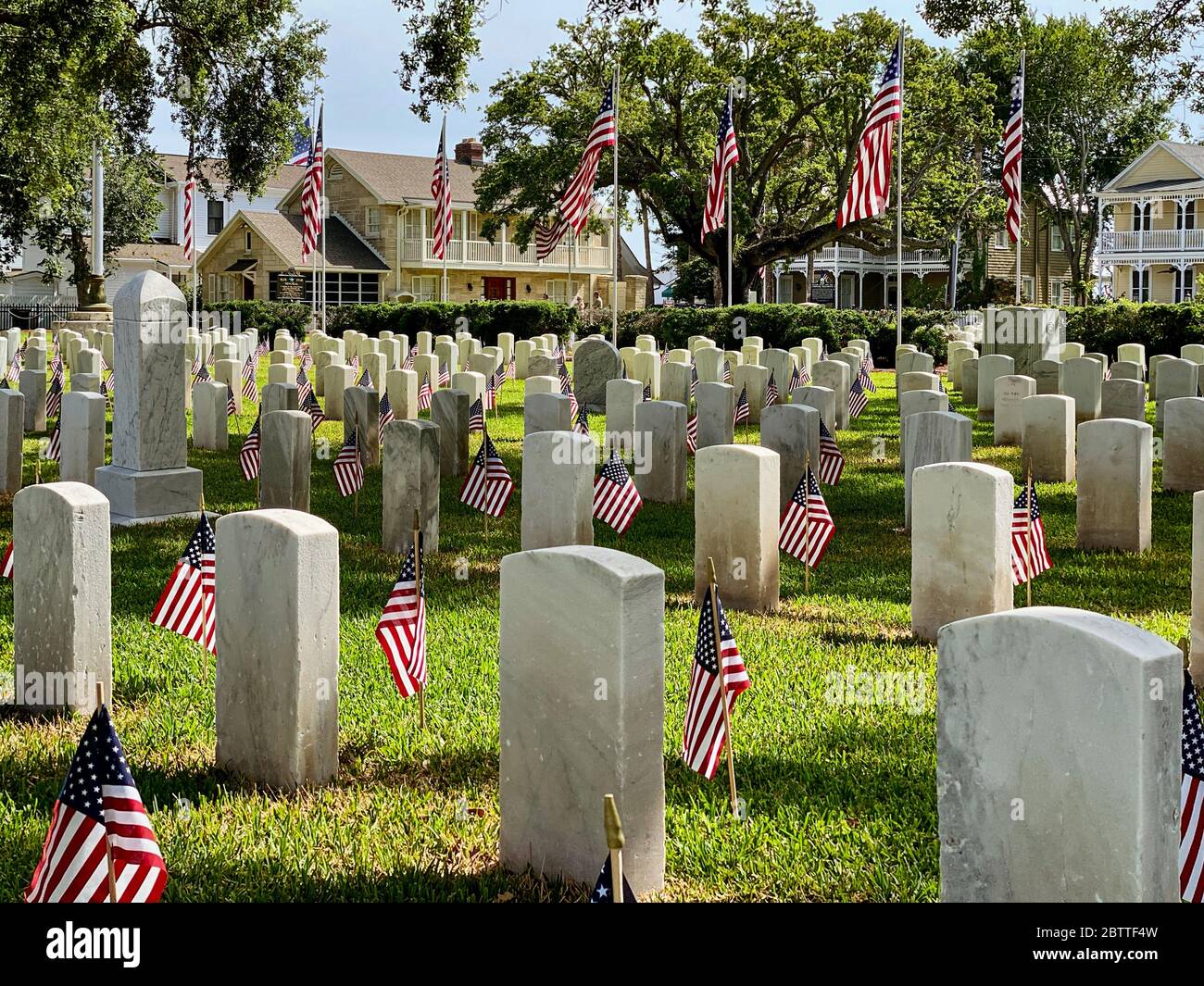 Memorial Day, St. Augustine, Florida Stock Photo