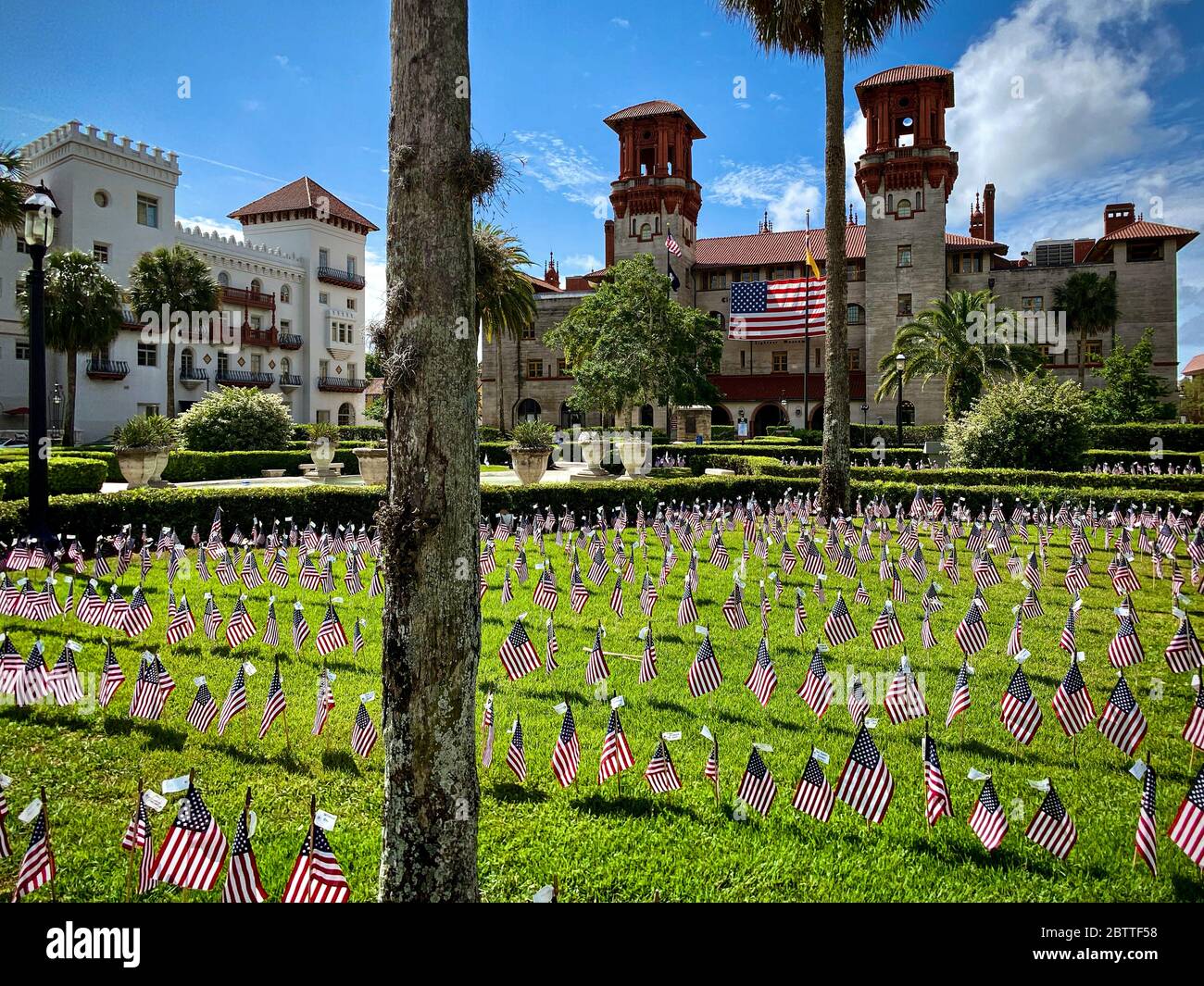 Memorial Day, St. Augustine, Florida Stock Photo