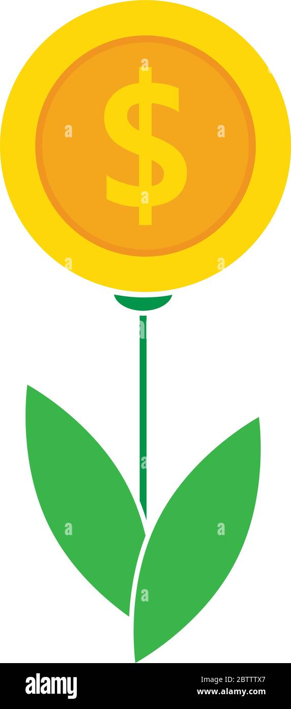 money tree icon. dollar sign Stock Vector Image & Art - Alamy