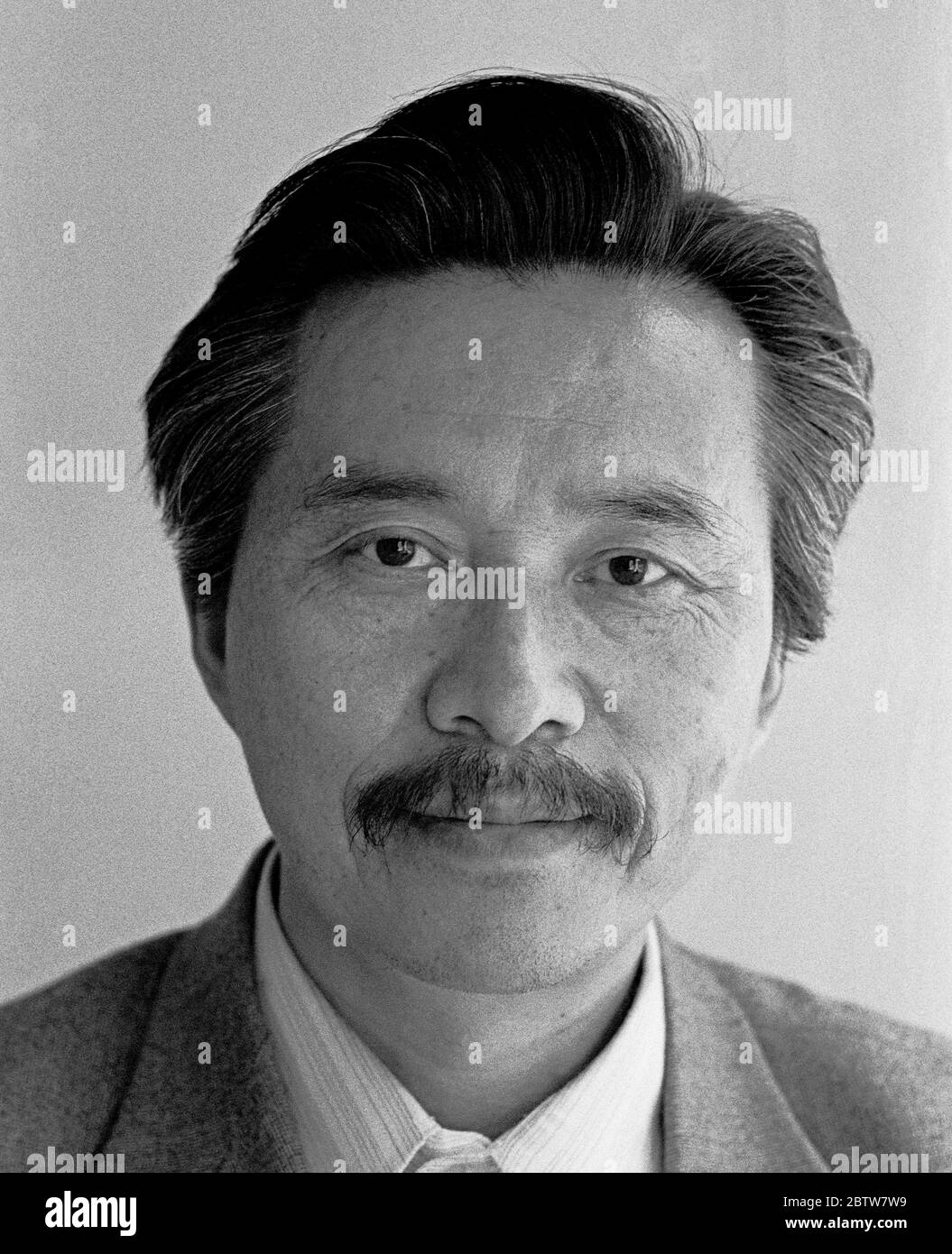 Zhou Guoxing, anthropologist, Beijing Museum of Natural History China, 1984 Stock Photo