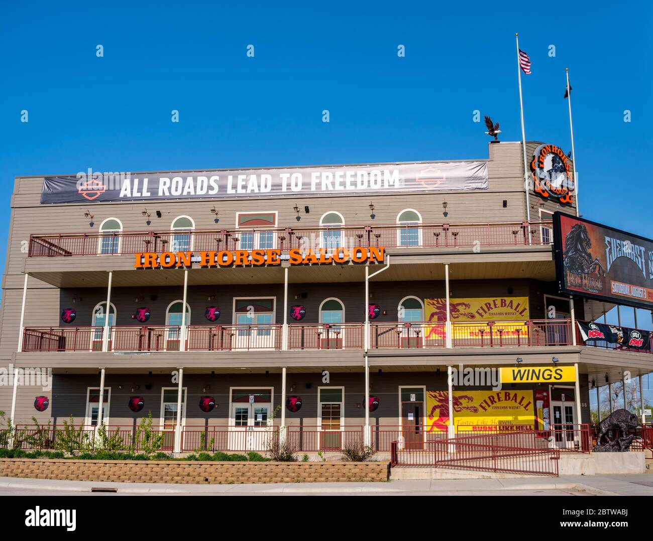 Sturgis, SD, USA May 29, 2019 The Iron Horse Saloon Stock Photo Alamy