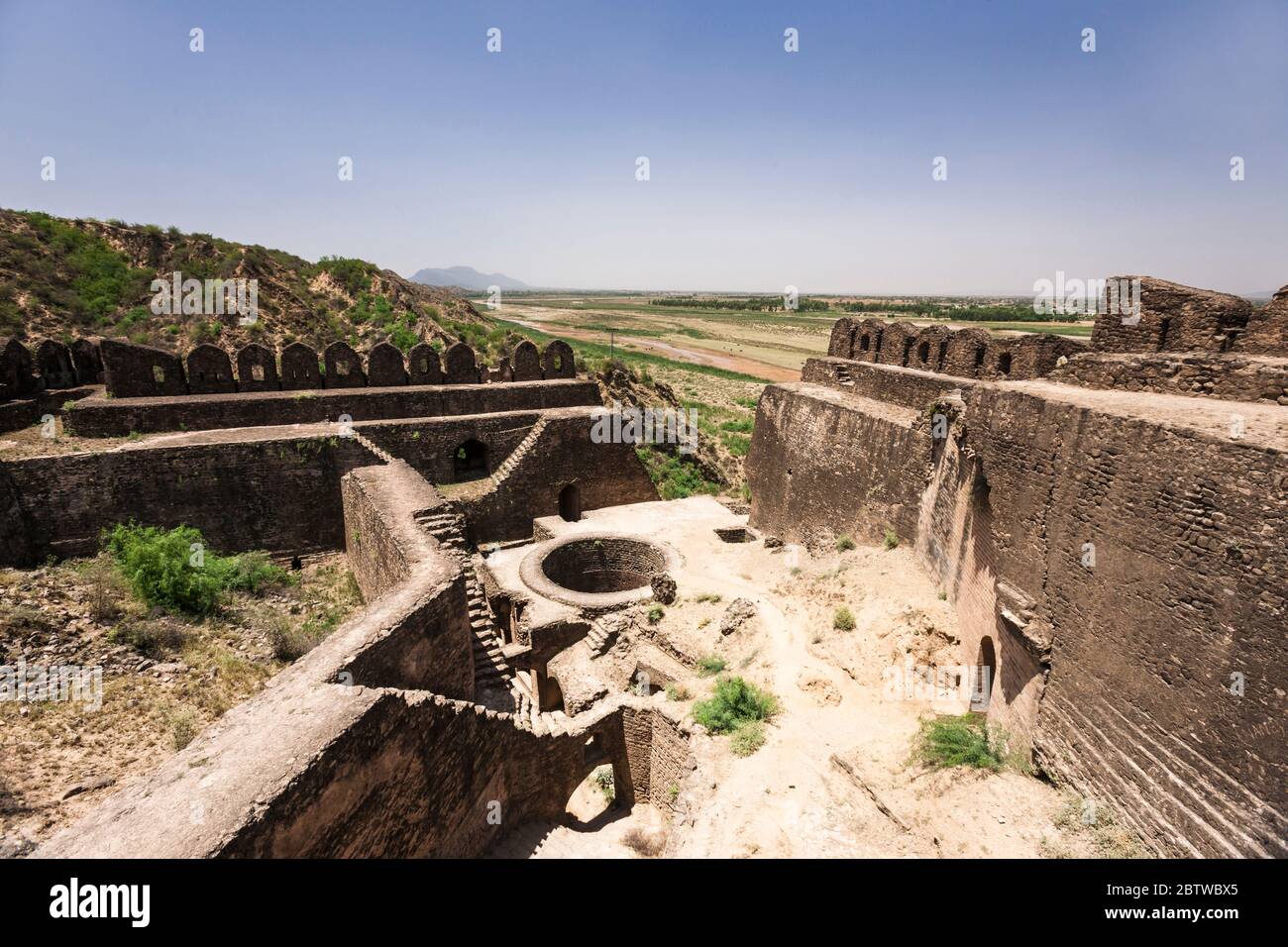 Rohtas Fort, Jhelum District, Punjab Province, Pakistan, South Asia, Asia Stock Photo