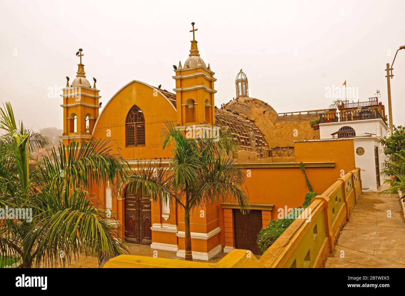 The Ermita Church in the Barranco District in Lima, Peru Stock Photo