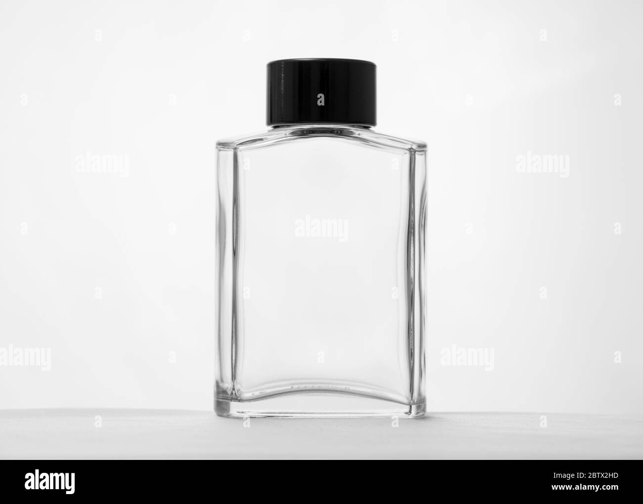 Empty bottle of aftershave Stock Photo Alamy