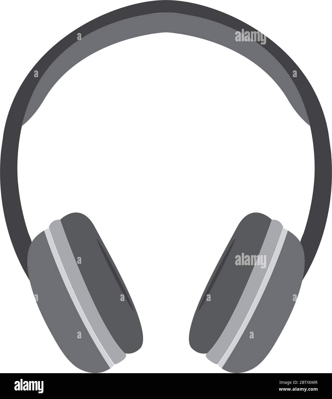 Headphone graphic design template vector isolated Stock Vector Image