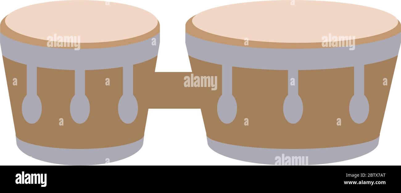 Timpani drum graphic design template vector isolated Stock Vector Image