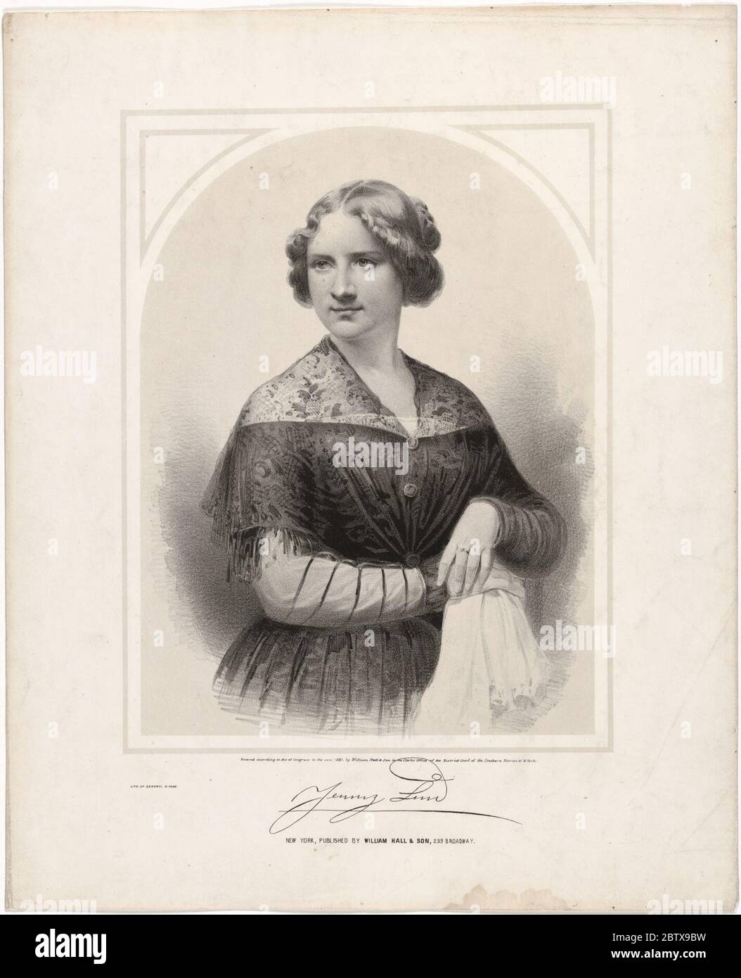 Jenny Lind. The American concert tour (185052) of “Swedish Nightingale