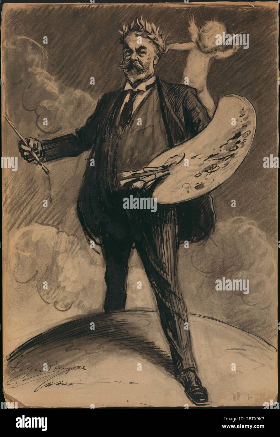 John Singer Sargent. Stock Photo