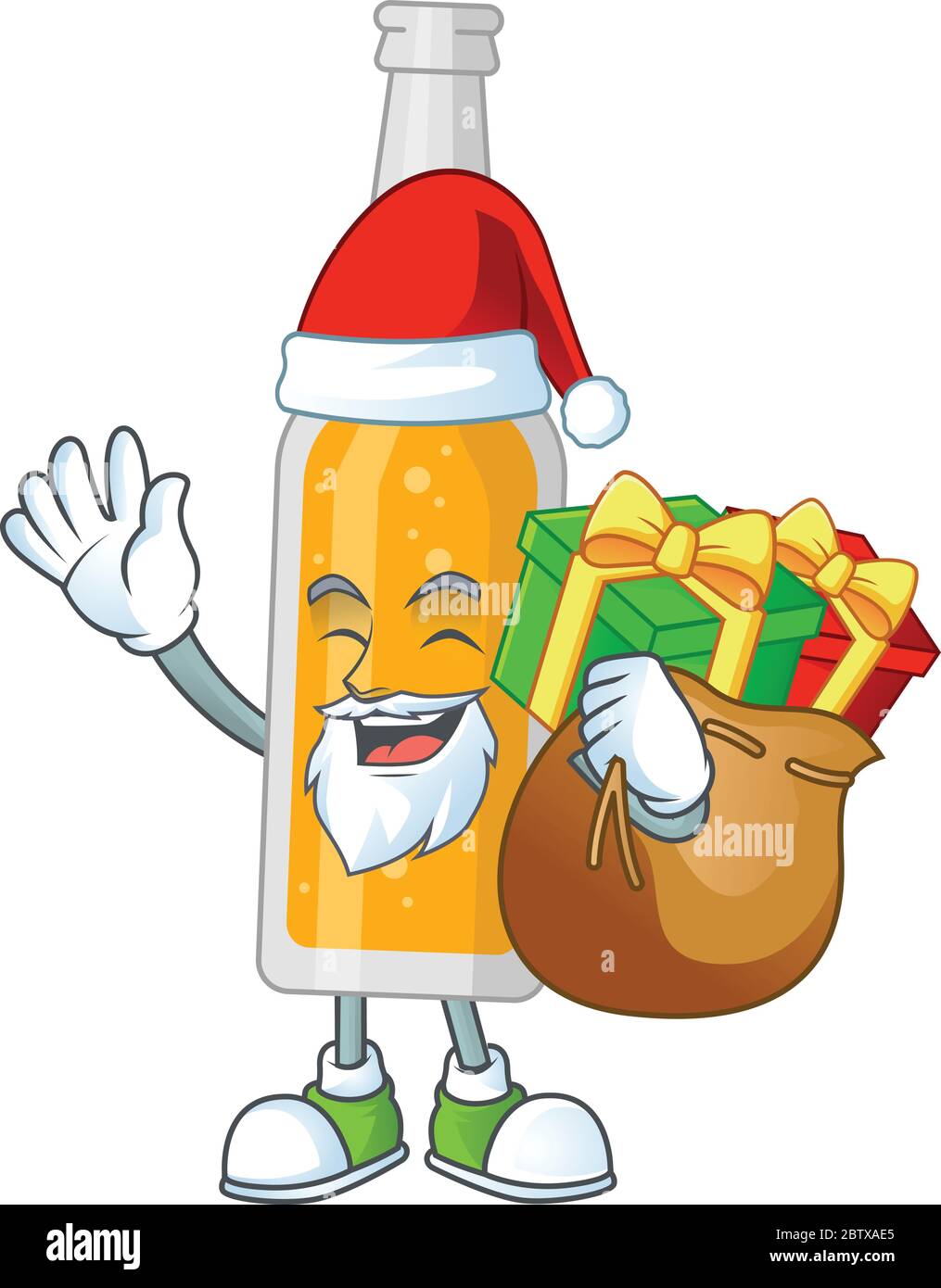 Santa bottle of beer Cartoon drawing design with sacks of gifts Stock Vector Image & Art - Alamy Santa bottle of beer Cartoon drawing design with sacks of gifts Stock Vector Image & Art - Alamy