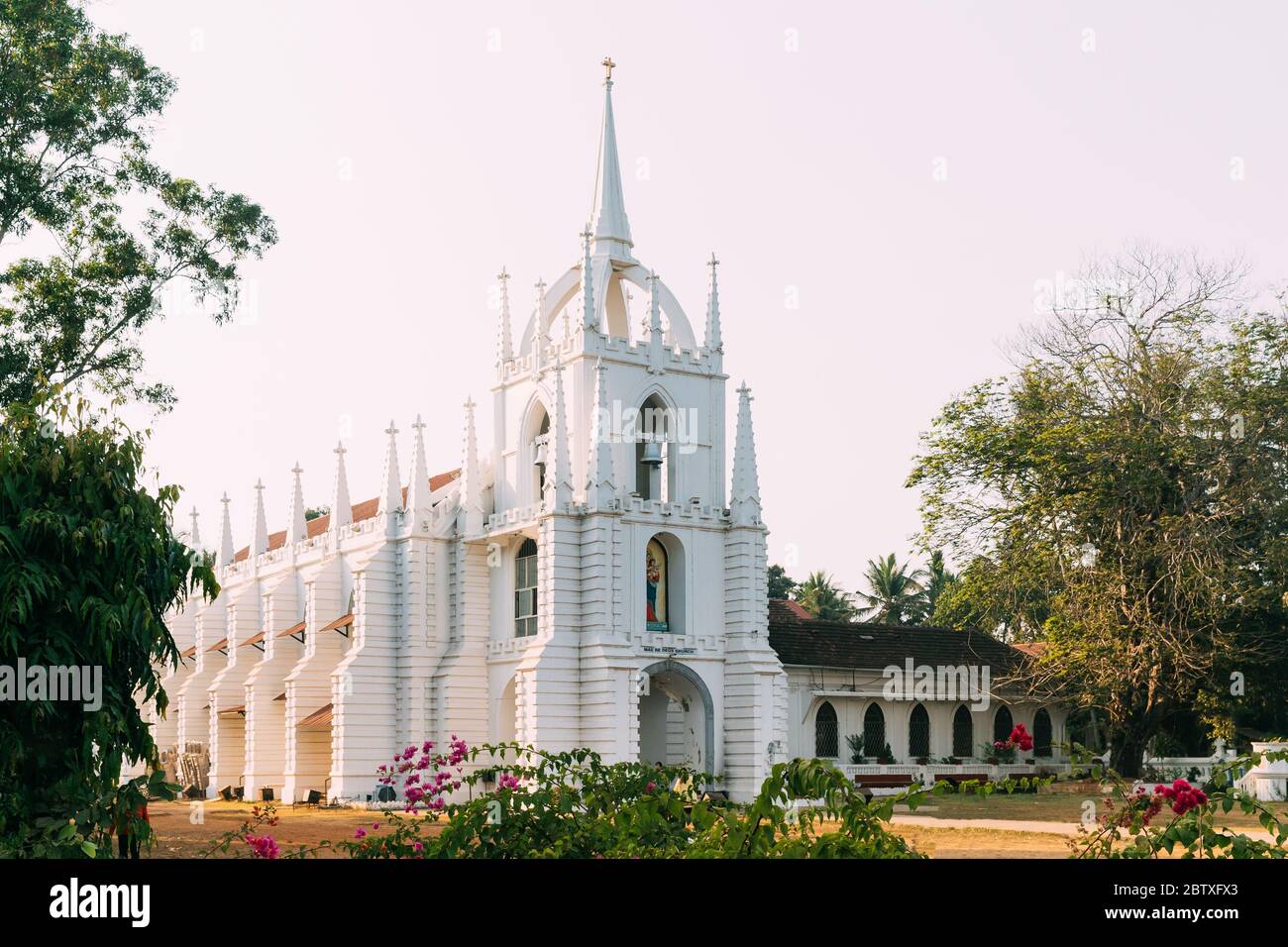 Goa landmark church hi-res stock photography and images - Alamy