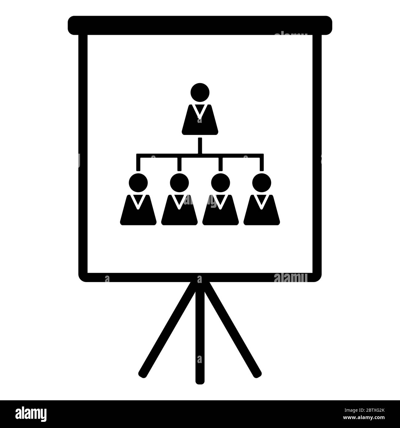 Business hierarchy chart Black and White Stock Photos & Images - Alamy