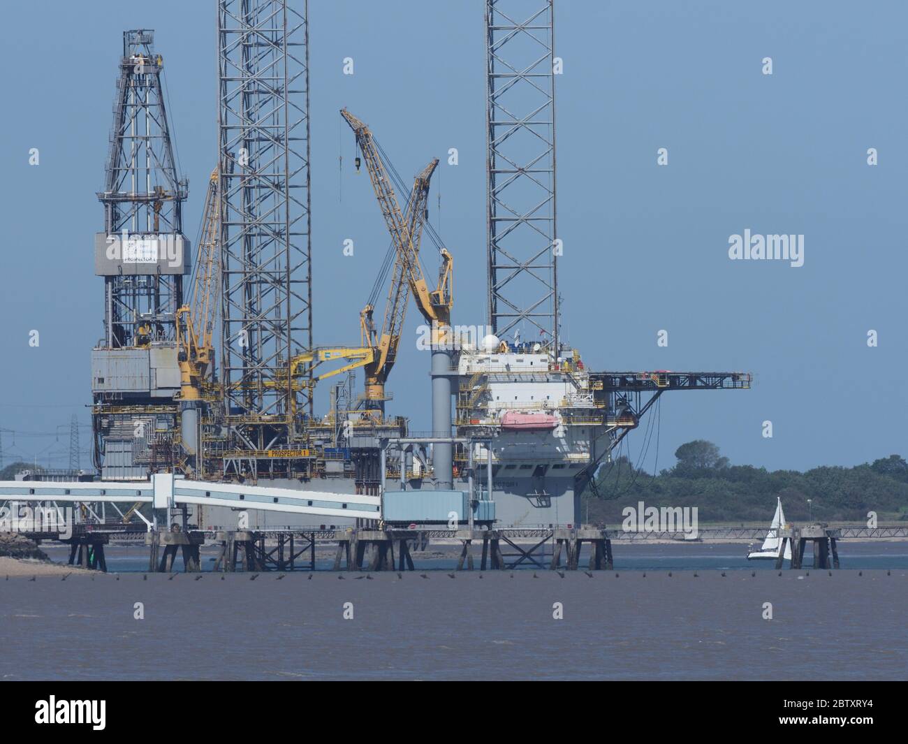 Oil Rig Prospector 1 High Resolution Stock Photography and Images - Alamy