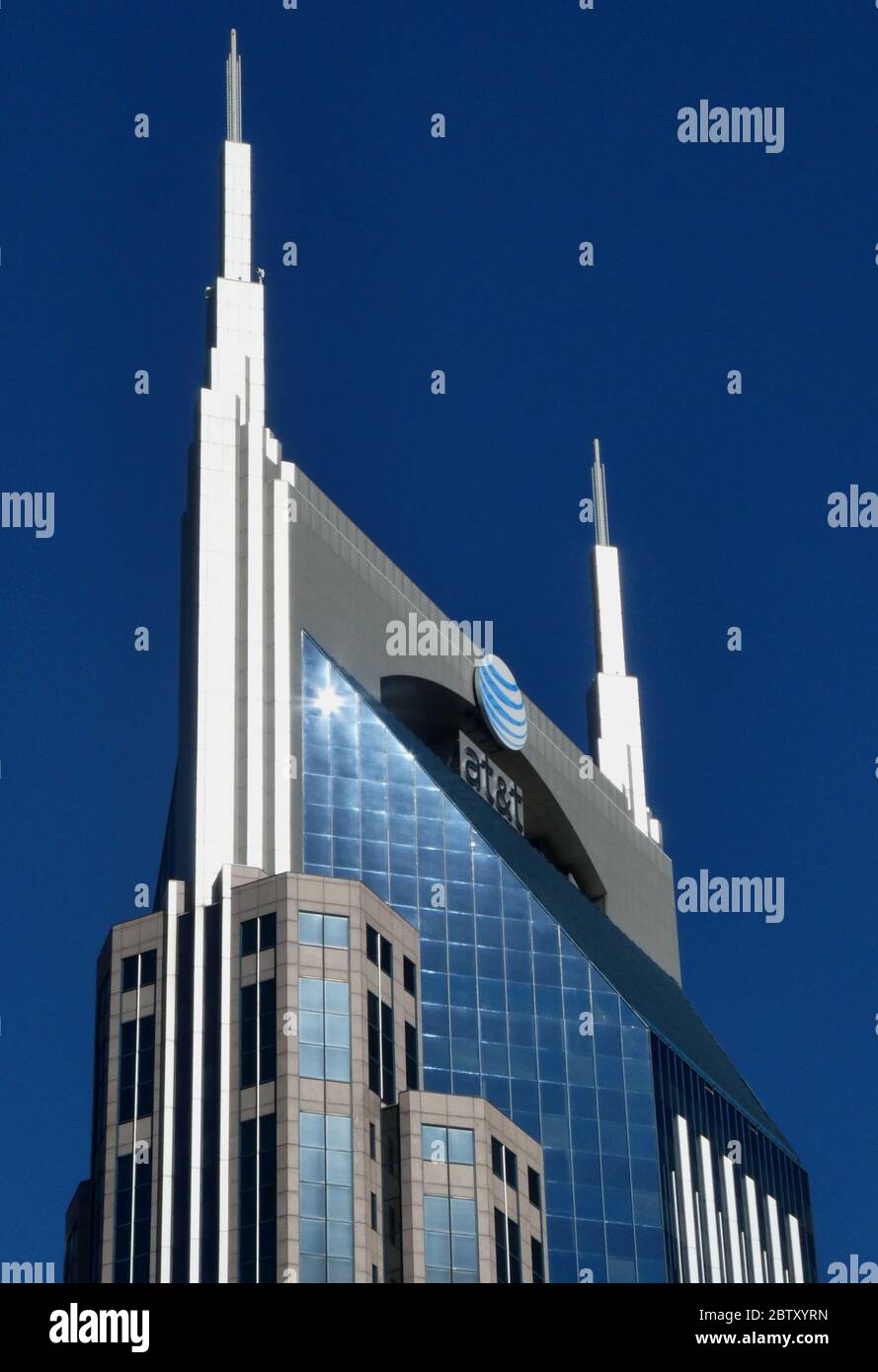 Nashville, Tennessee, USA downtown skyline Stock Photo Alamy