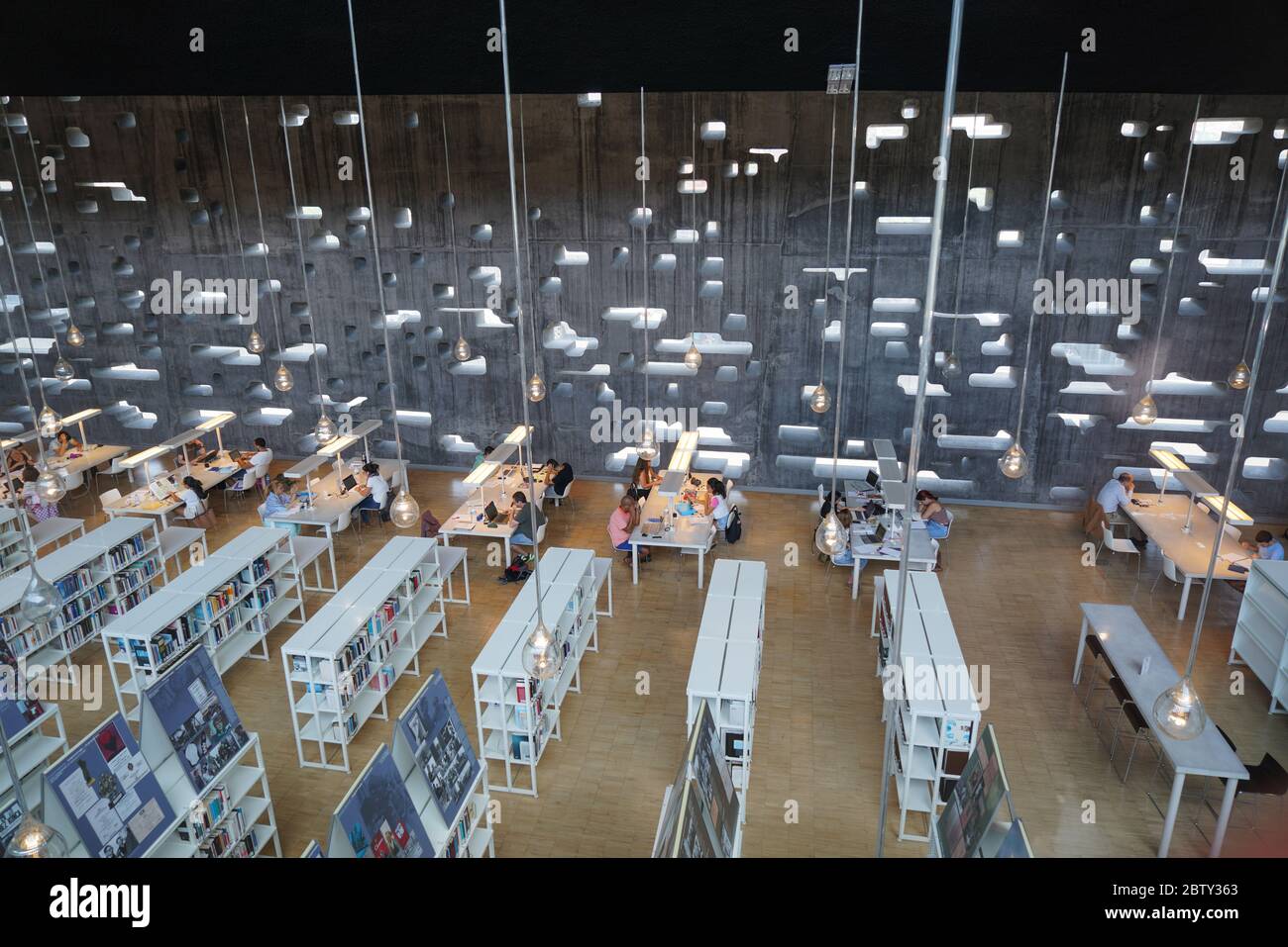 Biblioteca Municipal de Santa Cruz de Tenerife, the Tenerife Arts Space,  Tenerife, Canary Islands, Spain, Europe Stock Photo - Alamy