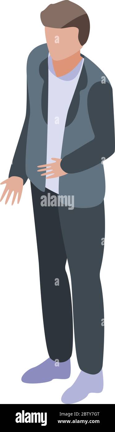 Young product manager icon, isometric style Stock Vector Image & Art ...