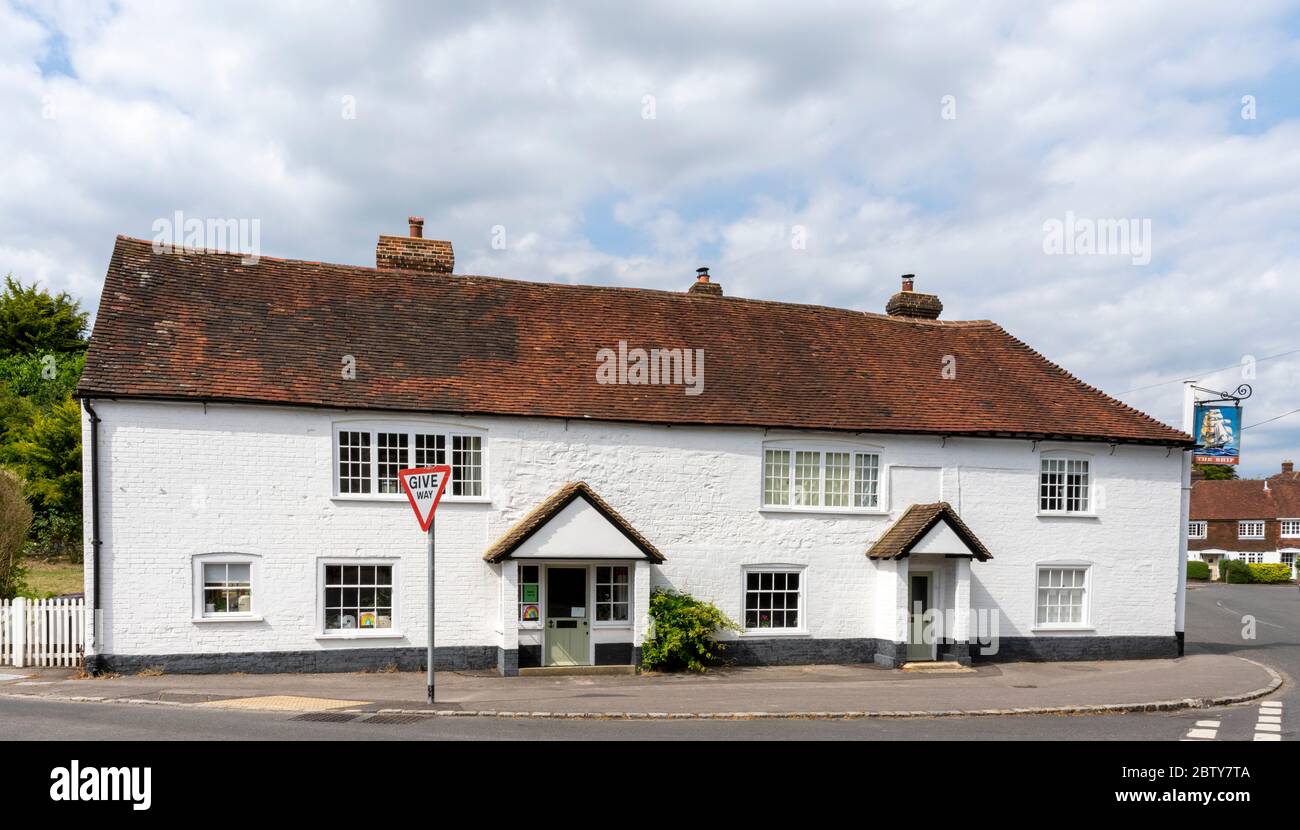 The former public house The Ship ( grade II listed) at South Harting is