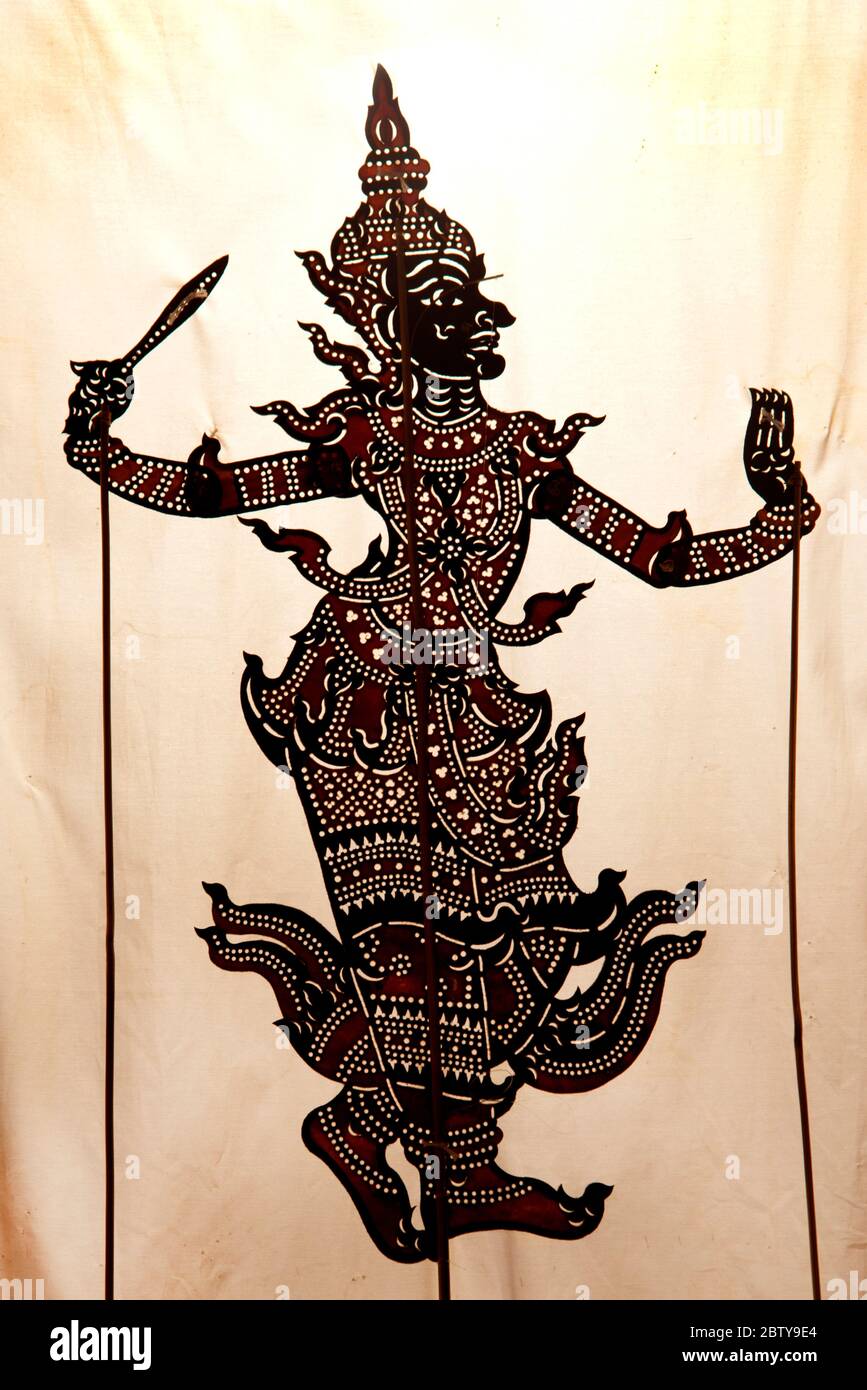 Shadow puppet, Phnom Penh, Cambodia, Indochina, Southeast Asia, Asia Stock Photo Alamy