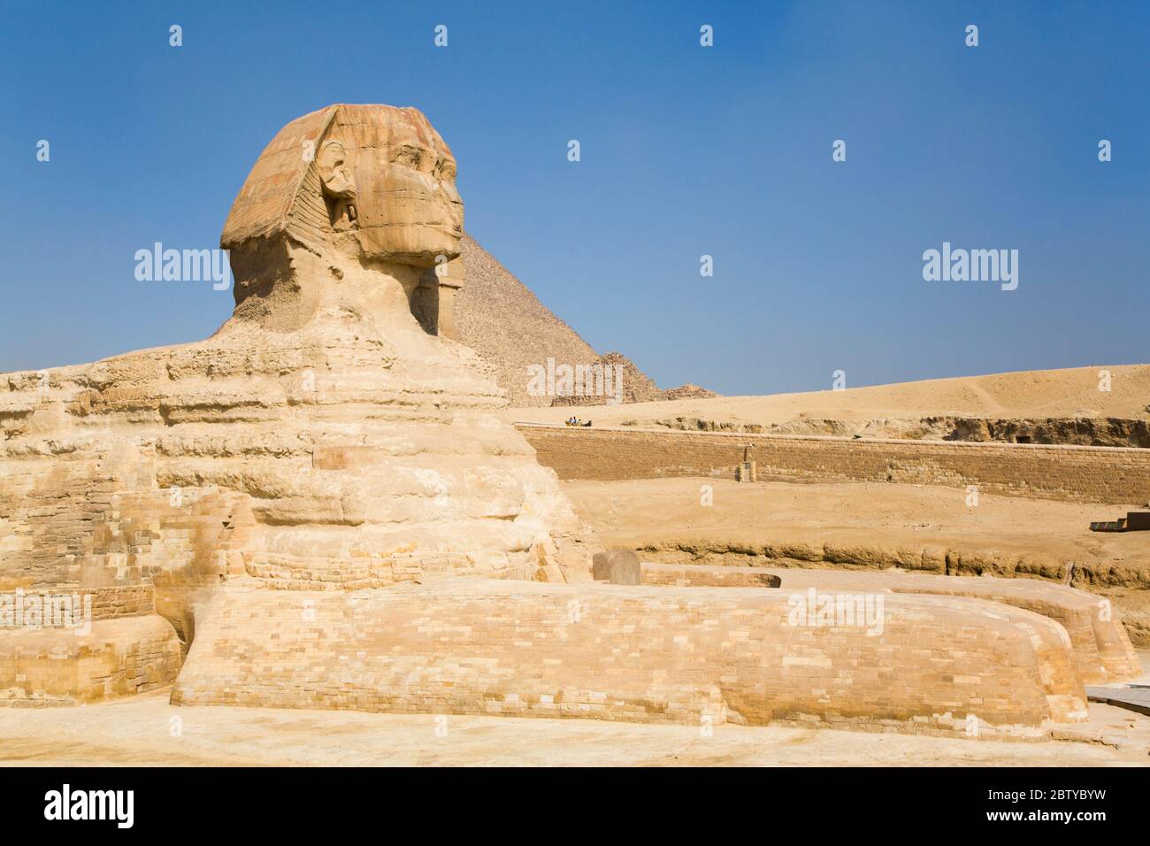 The Great Sphinx of Giza, UNESCO World Heritage Site, Giza, Egypt ...
