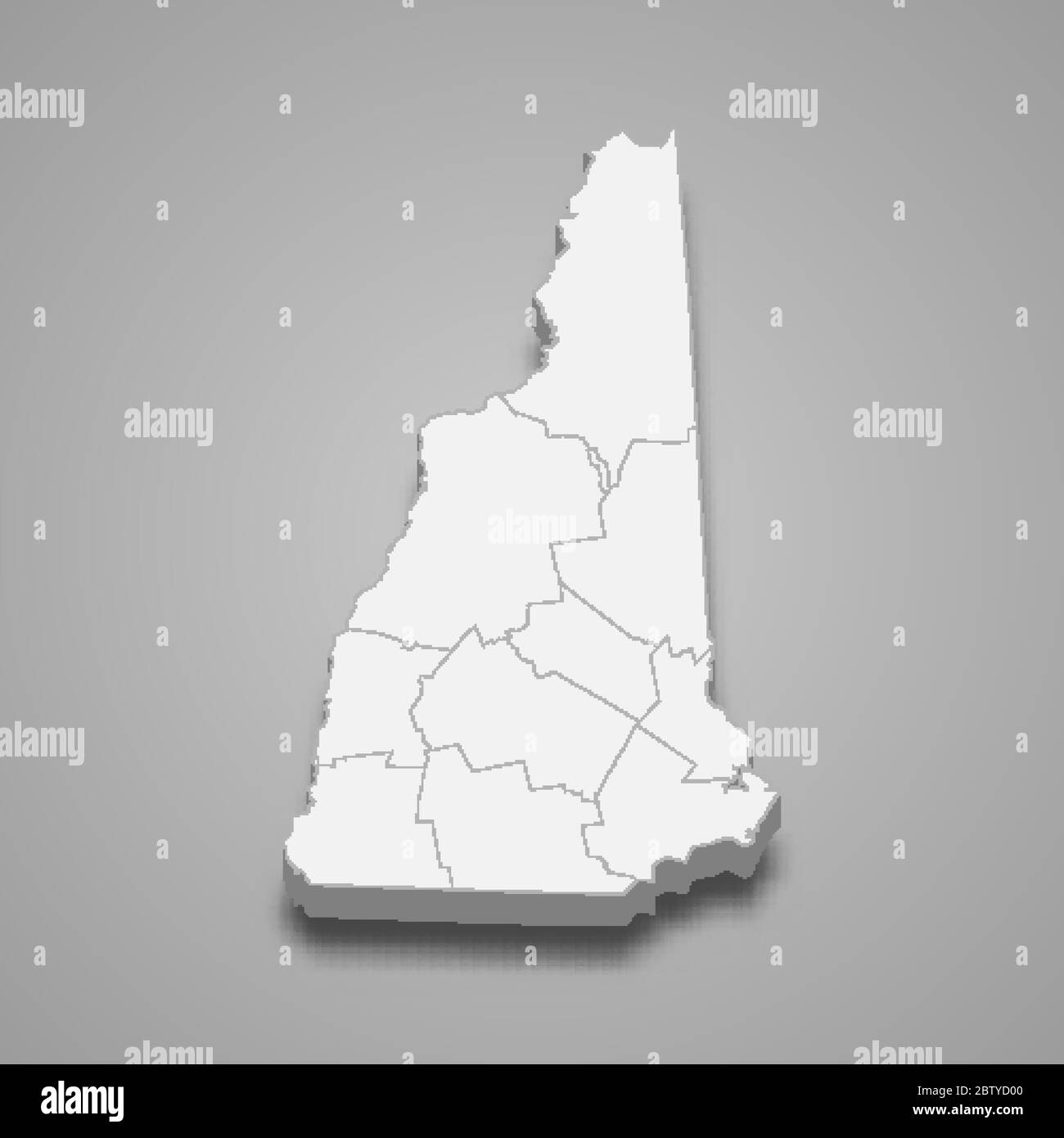 Isometric new hampshire hi-res stock photography and images - Alamy