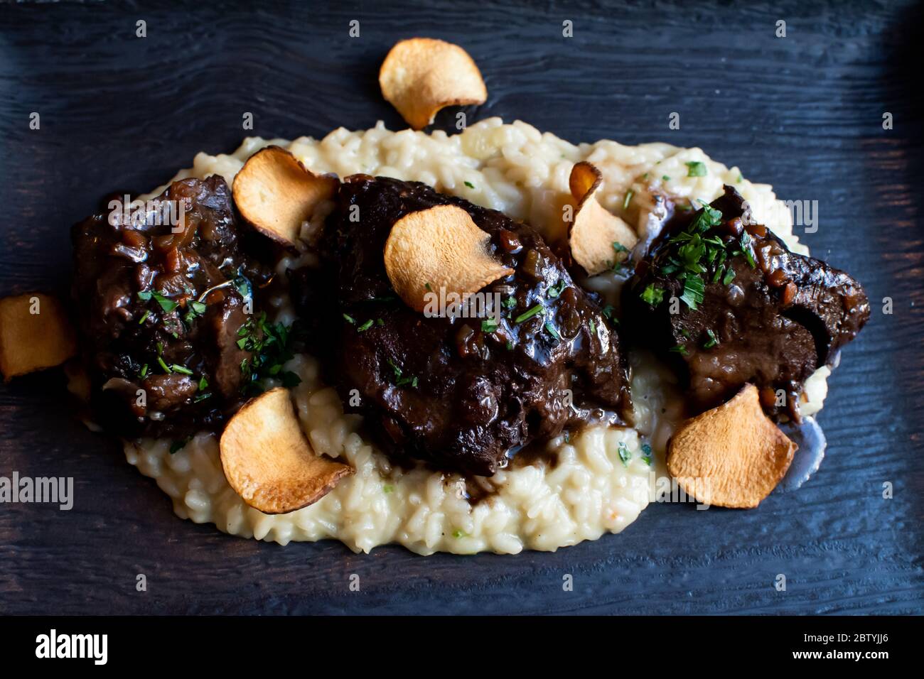 Ossobuco or osso buco is a specialty of Lombard cuisine of crosscut