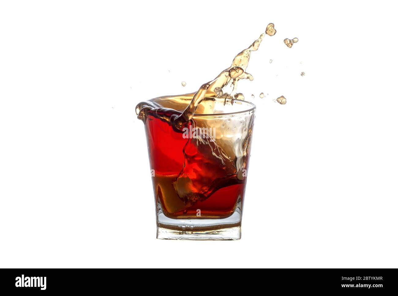 Soda splash Cut Out Stock Images & Pictures - Alamy
