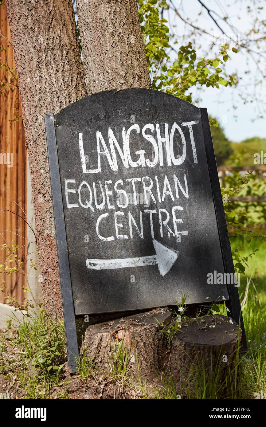 Equestrian centre hires stock photography and images Alamy