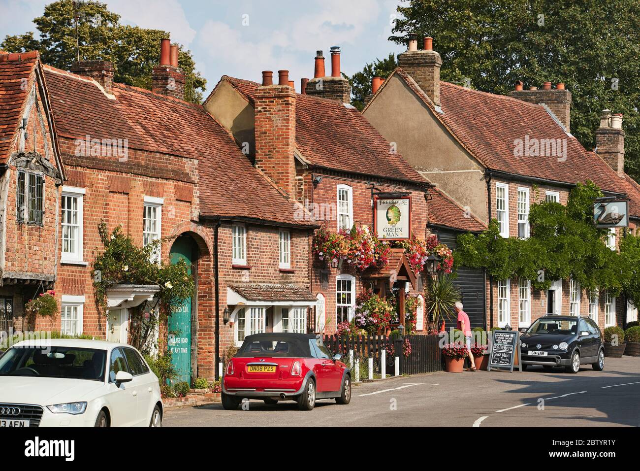 Denham village, Buckinghamshire, England, UK Stock Photo