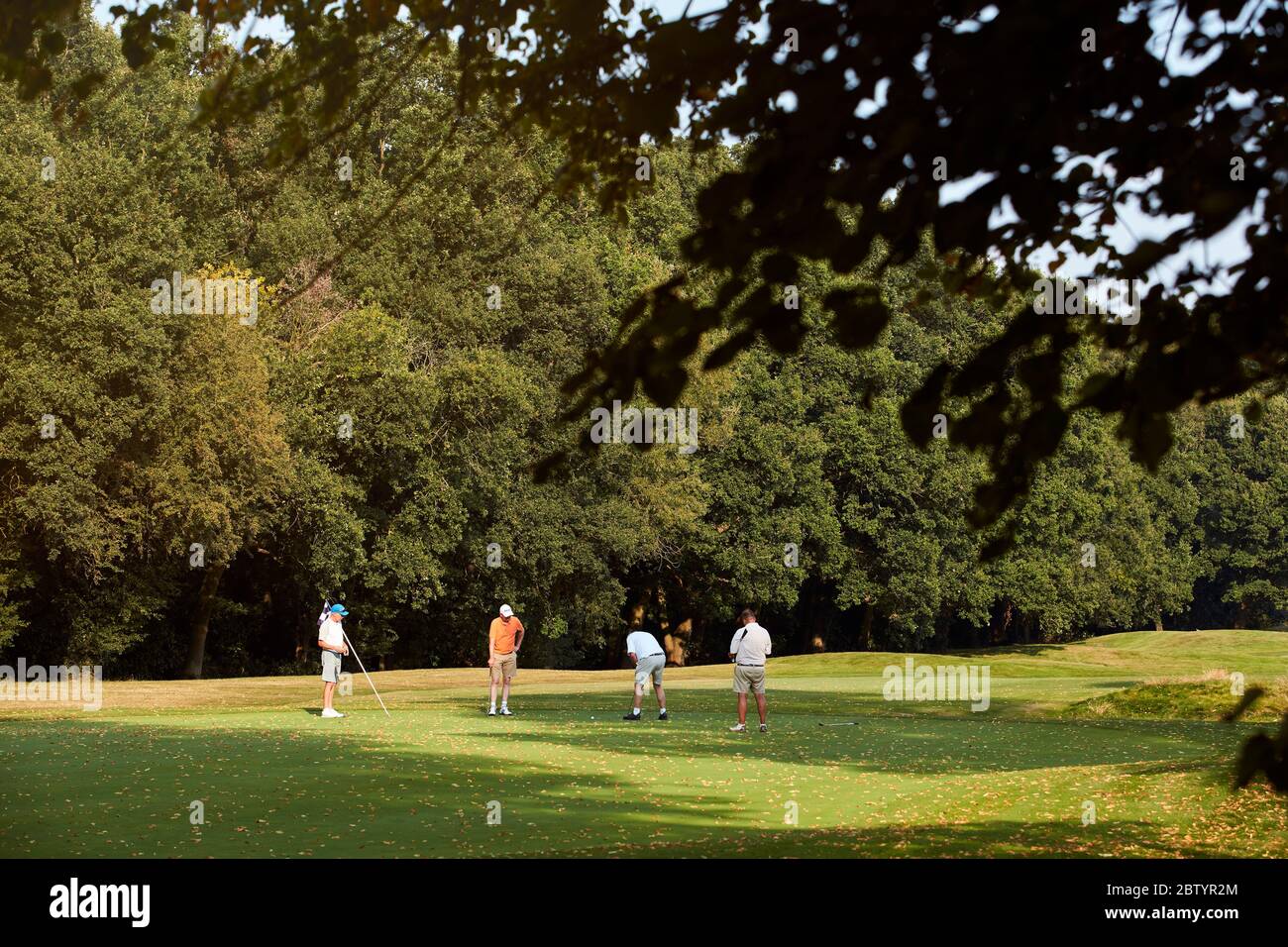 Denham golf club, Denham, Buckinghamshire, England, UK Stock Photo