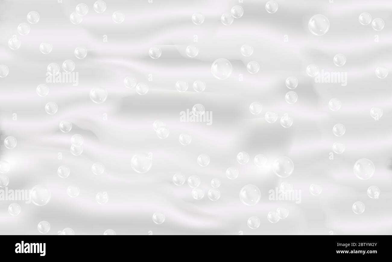 Bath foam isolated on transparent background Stock Vector Image & Art ...