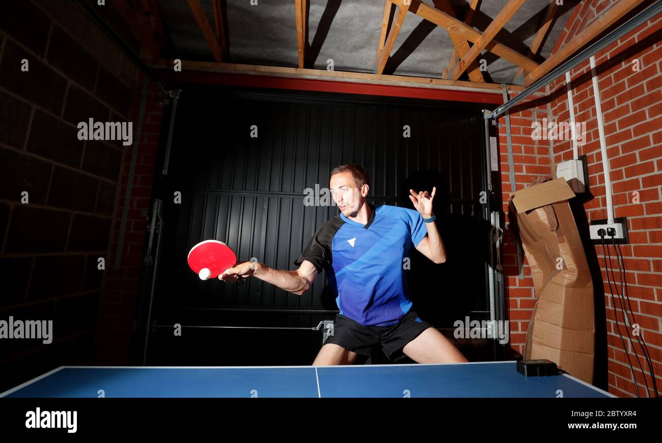 Great Britain's and Team GB Table Tennis player Liam Pitchford