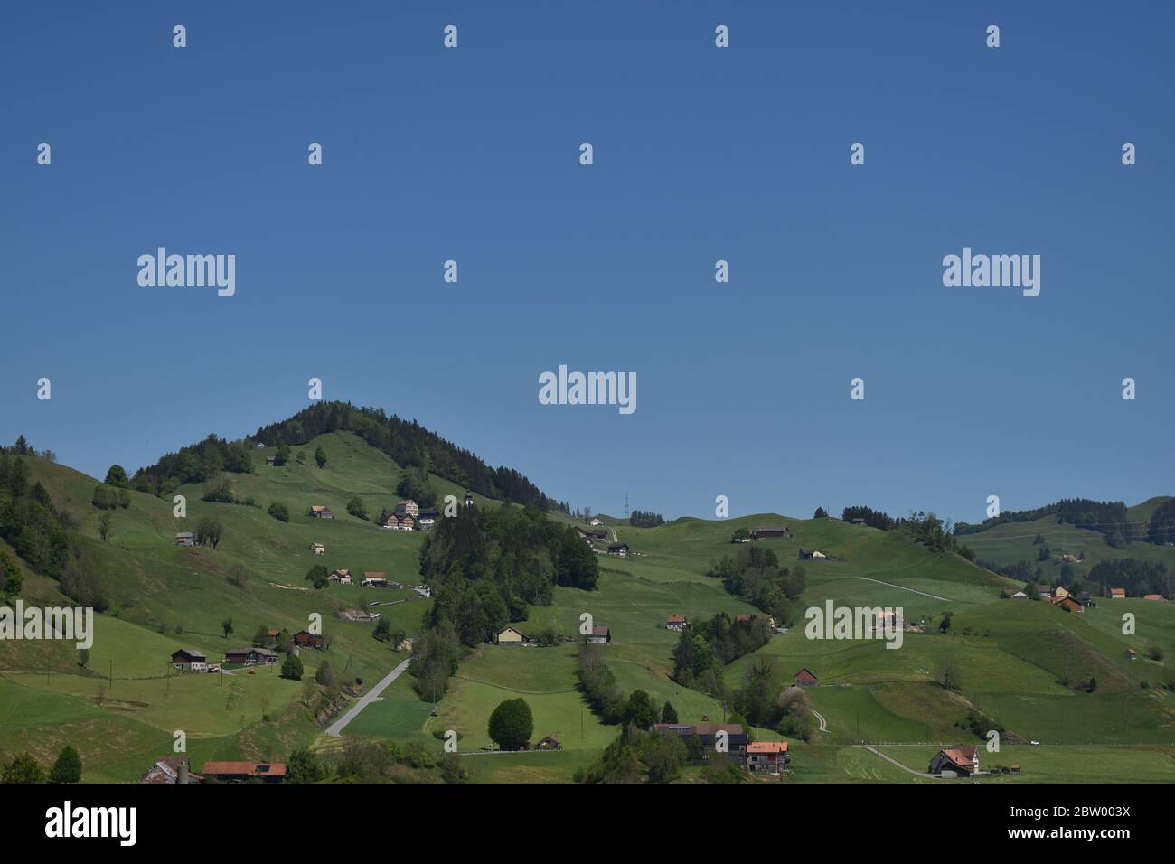 Appenzell in Switzerland panorama Stock Photo - Alamy