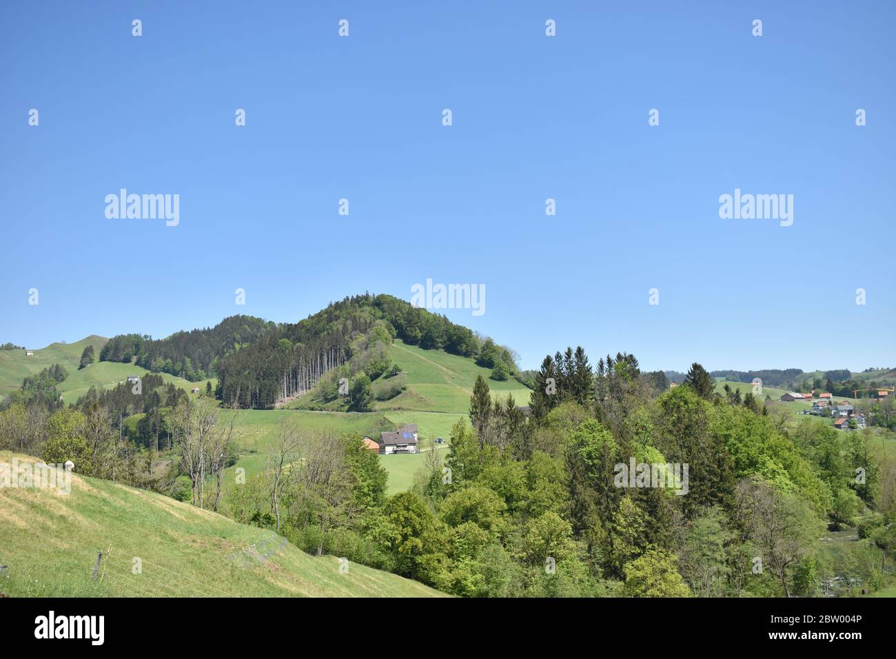 Appenzell in Switzerland panorama Stock Photo - Alamy