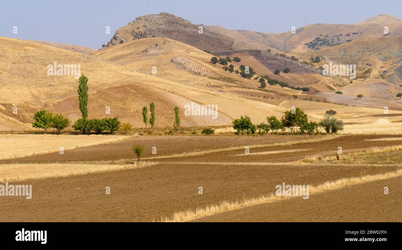 Landscape of Kurdistan (Iran) Stock Photo