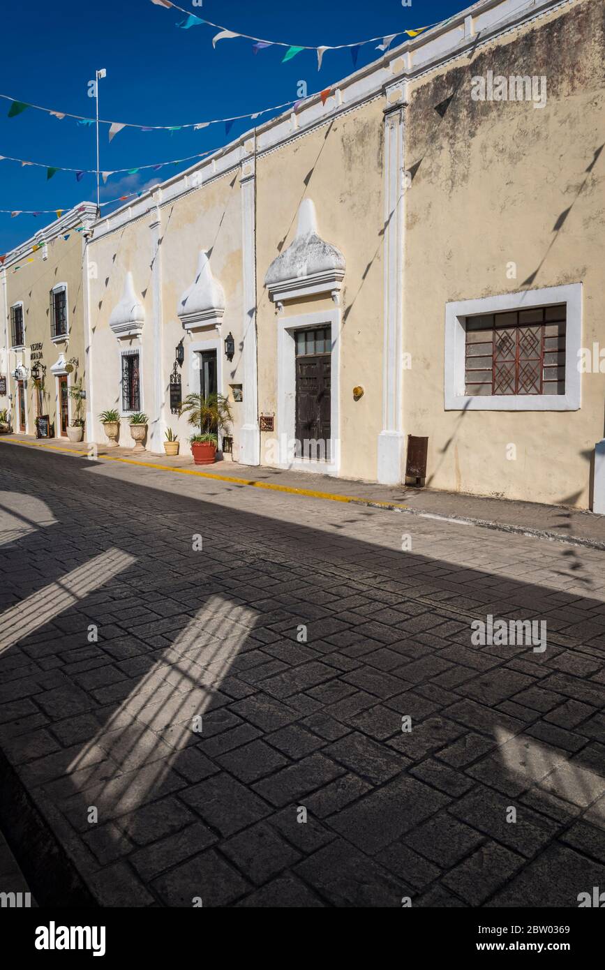 Beautiful houses in the historic Road of the Friars, built in the 16th