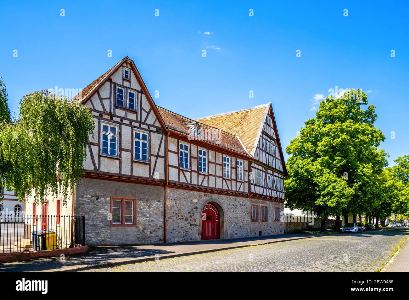 Historical building, Friedberg, Hessen, Germany Stock Photo