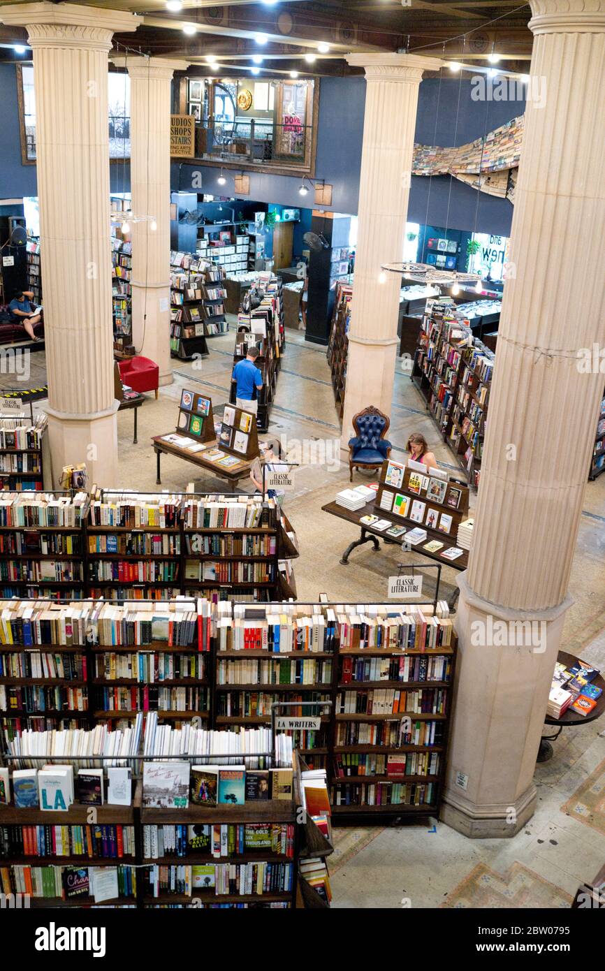 The Last Bookstore airy book & record store offering new & used items
