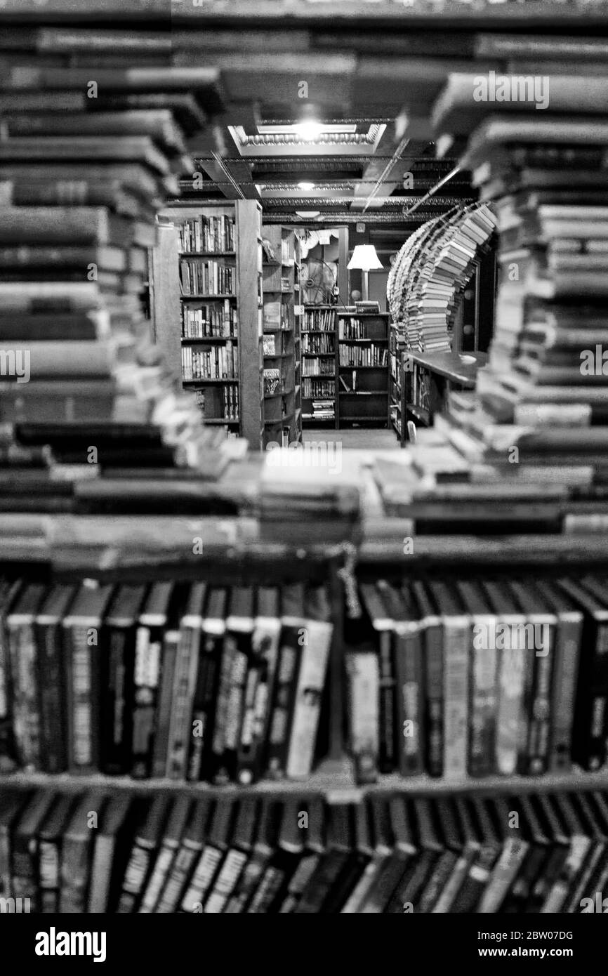 The Last Bookstore airy book & record store offering new & used items