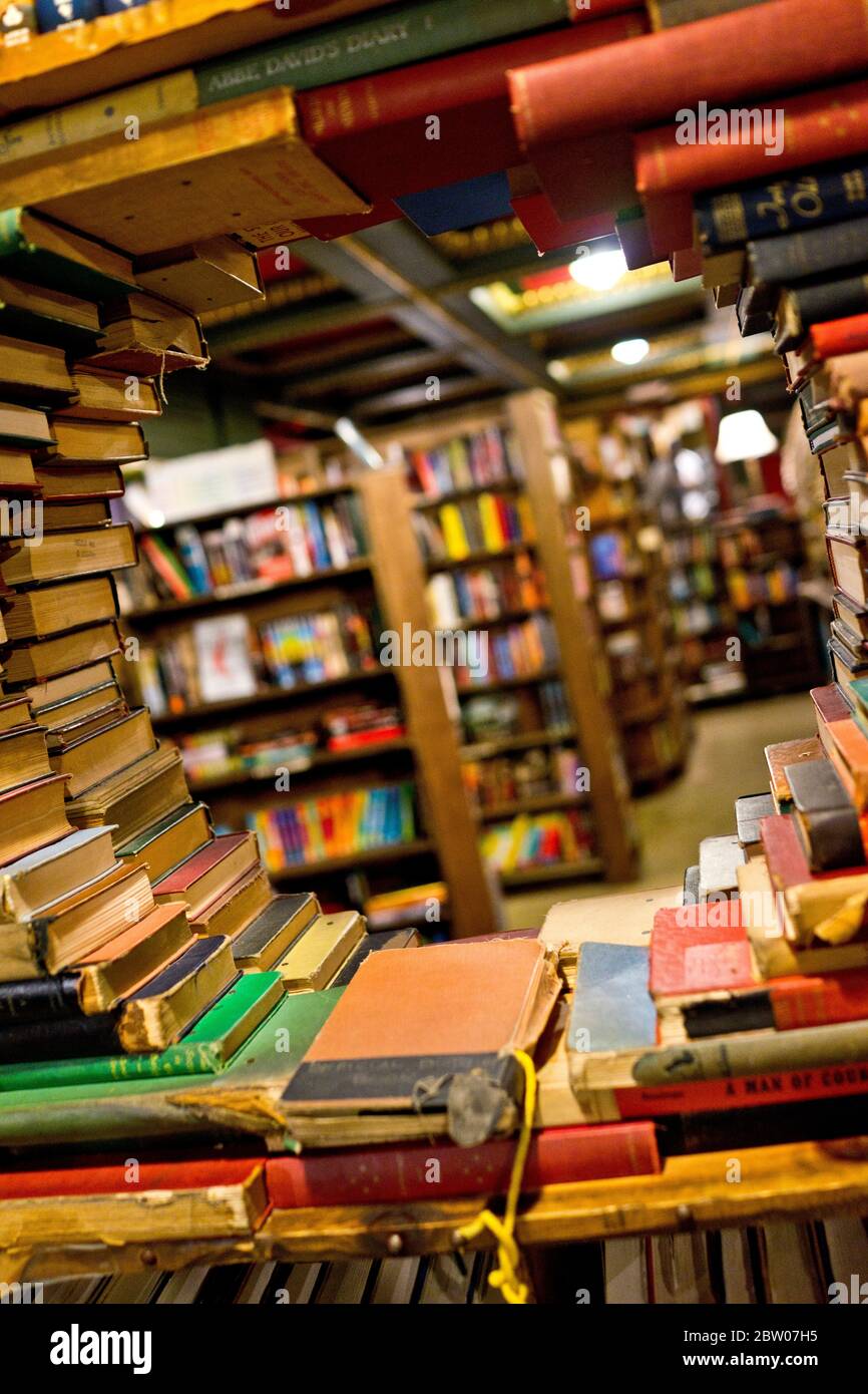 The Last Bookstore airy book & record store offering new & used items