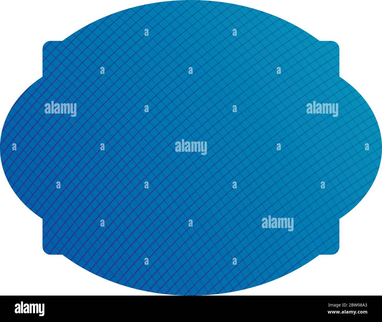 Isolated blue gradient frame banner vector design Stock Vector Image ...