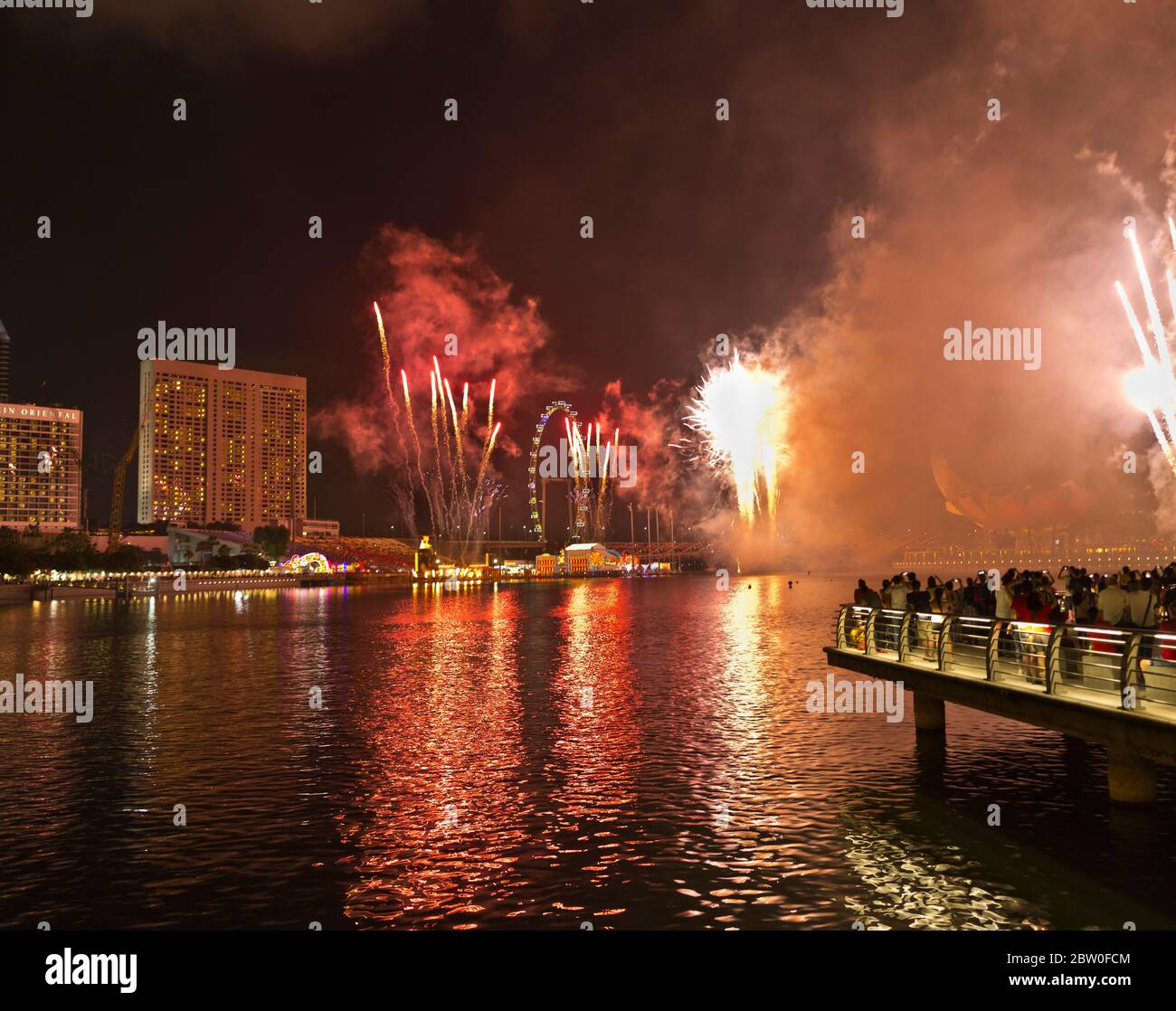 chinese new year fireworks singapore 2025 marina bay