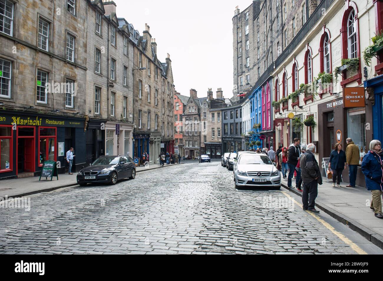 Edinburgh city, Scotland. UK Stock Photo